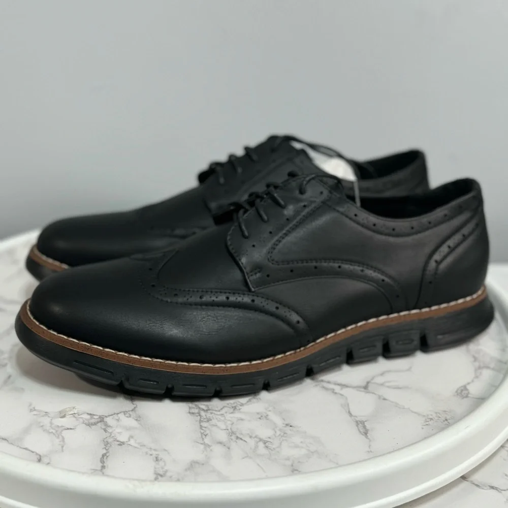 Nine West Mens Lightweight Lace Up Oxford Shoes Size 10 NEW # H706